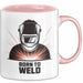 Schweißer Tasse Geschenk Lustige Geschenkidee Spruch Für Schweiß Profis Rosa Trendation