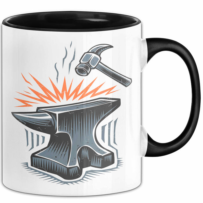 Schmied Tasse Geschenkidee Metallarbeiter Lustiger Spruch Geschenkidee Lustig Trendation