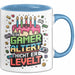 Gamer Geburtstag Tasse Geschenkidee Ein Gamer Steigt Auf Blau Trendation