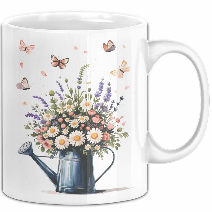 Florist Tasse Geschenk Lustige Geschenkidee Spruch Für Blumen Liebhaber Weiß Trendation