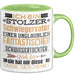Schwiegervater Geschenk Von Schwiegertochter Geschenkidee Tasse Spruch Becher Grün Trendation