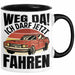 Führerschein Bestanden Geschenk Tasse Führerscheinprüfung Bestanden Geschenkidee Weg Da Ich Darf Jetzt Fahren Schwarz Trendation