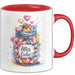 Liebe Romantisch Geburtstagsfeier Tasse Geschenk Lustige Geschenkidee Spruch Alles Liebe Rot Trendation