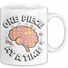 Puzzle Süchtiger Tasse Geschenk Lustige Geschenkidee Spruch Für Gehirn Knobler Weiß Trendation
