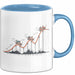 Statistiker Tasse Geschenkidee für Datenanalysten Blau Trendation