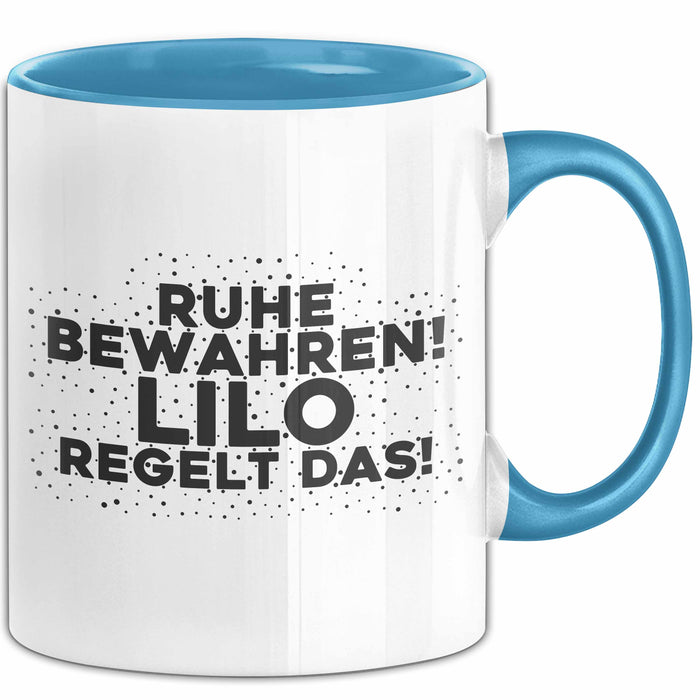 Lilo Tasse Ruhe Bewahren! Lilo Regelt Das! Geschenk