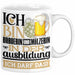 Brauerin und Mälzerin Ausbildung Start Geschenk Tasse Ich Bin Brauerin und Mälzerin In Der Ausbildung Ich Darf Das Kaffee-Becher Geschenkidee Weiß Trendation