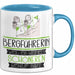 Bergführerin Weil Es Keinen Schöneren Beruf Gibt Tasse Geschenk für Eine Bergführerin Lustig Blau Trendation
