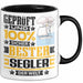 Segler Geschenk Lustiger Spruch für Segler Geschenkidee Bester Segler Der Welt Schwarz Trendation