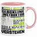 Slackline-Instruktor Geschenk Kaffee-Tasse Geschenkidee für Slackline-Instruktor Ich Bin Slackline-Instruktor Ich Kann Es Dir Erklären Jedoch Nicht Für Dich Verstehen Spruch Lustig Rosa Trendation