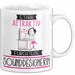 Sounddesignerin Tasse Geschenk Becher Stark Attraktiv Furchtlos Sounddesignerin Lustige Geschenkidee Weiß Trendation