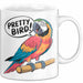 Papageienliebhaber Tasse Geschenkidee Vogelschwätzer Geschenkidee Lustig Weiß Trendation