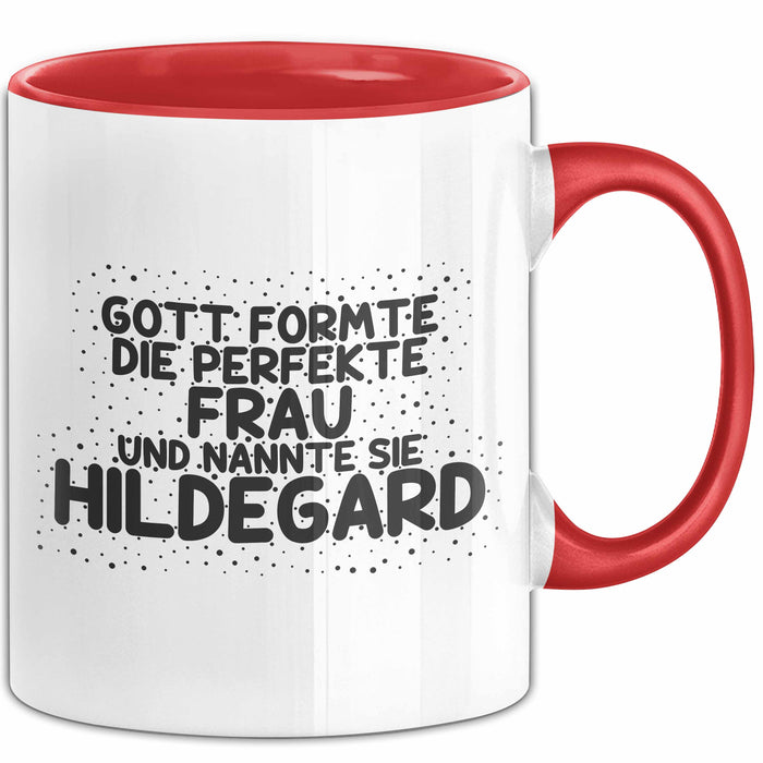 Hildegard Tasse Gott Formte Die Perfekte Frau Und Nannte Sie Hildegard Rot Trendation