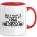 Hildegard Tasse Gott Formte Die Perfekte Frau Und Nannte Sie Hildegard Rot Trendation