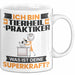 Tierheilpraktiker Tasse Geschenk für Tierheilpraktiker Geburtstag Lustiger Spruch Kaffee-Becher Was Ist Deine Superkraft Weiß Trendation
