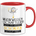 Musikwissenschaftlerin Weil Es Keinen Schöneren Beruf Gibt Tasse Geschenk für Eine Musikwissenschaftlerin Lustig Rot Trendation