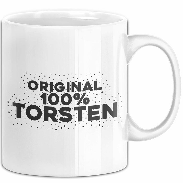 Torsten Tasse Original 100% Torsten Geschenk Weiß Trendation
