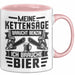 Waldarbeiter Tasse Geschenk Holz Meine Kettensägen Brauchen Benzin Und Ich Brauche Bier Rosa Trendation