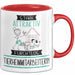 Tierheimmitarbeiterin Tasse Geschenk Becher Stark Attraktiv Furchtlos Tierheimmitarbeiterin Lustige Geschenkidee Rot Trendation