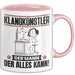 Klangkünstler Tasse Geschenk für Klangkünstler Der Mann Der Alles Kann Geschenkidee zum Geburtstag Rosa Trendation