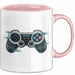 Gamer Tasse Geschenkidee für Videospiel Enthusiasten Rosa Trendation