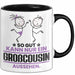 Großcousin Geschenk Tasse So Gut Kann Nur Ein Großcousin Aussehen Geschenkidee Kaffee-Becher Schwarz Trendation
