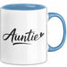 Tante Patentante Tasse Geschenk Lustige Geschenkidee Spruch Tante Blau Trendation