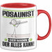 Posaunist Tasse Geschenk für Posaunist Der Mann Der Alles Kann Geschenkidee zum Geburtstag Rot Trendation