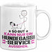 Hundegassi-Service Geschenk Tasse So Gut Kann Nur Ein Hundegassi-Service Aussehen Geschenkidee Kaffee-Becher Weiß Trendation