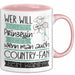 Country-Fan Tasse Geschenk Spruch Wer Will Schon Prinzessin Sein Wenn Man Auch Country-Fan Sein Kann Rosa Trendation