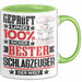Schlagzeuger Geschenk Lustiger Spruch für Schlagzeuger Geschenkidee Bester Schlagzeuger Der Welt Grün Trendation