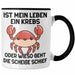 Dank Meme Tasse Spruch Internet Meme Geschenkidee Depressionen Ist Mein Leben Ein Krebs Oder Wieso Geht Die SCH Schief? Schwarz Trendation