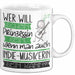 Indie-Musikerin Tasse Geschenk Spruch Wer Will Schon Prinzessin Sein Wenn Man Auch Indie-Musikerin Sein Kann Weiß Trendation