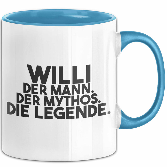 Willi Tasse Willi – Der Mann. Der Mythos. Die Legende. Geschenk