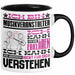 Musikveranstalter Geschenk Tasse Lustige Geschenkdiee für einen Musikveranstalter Geburtstag Ich Bin Musikveranstalter Ich Kann Es Dir Erklären Aber Nicht Für Dich Verstehen Schwarz Trendation