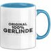 Gerlinde Tasse Original 100% Gerlinde Geschenk Blau Trendation