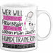 Hundetrainerin Tasse Geschenk Spruch Wer Will Schon Prinzessin Sein Wenn Man Auch Hundetrainerin Sein Kann Weiß Trendation