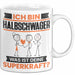 Halbschwager Tasse Geschenk für Halbschwager Geburtstag Lustiger Spruch Kaffee-Becher Was Ist Deine Superkraft Weiß Trendation