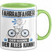 Fahrradfahrer Tasse Geschenk für Fahrradfahrer Der Mann Der Alles Kann Geschenkidee zum Geburtstag Grün Trendation