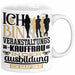 Veranstaltungskauffrau Ausbildung Start Geschenk Tasse Ich Bin Veranstaltungskauffrau In Der Ausbildung Ich Darf Das Kaffee-Becher Geschenkidee Weiß Trendation