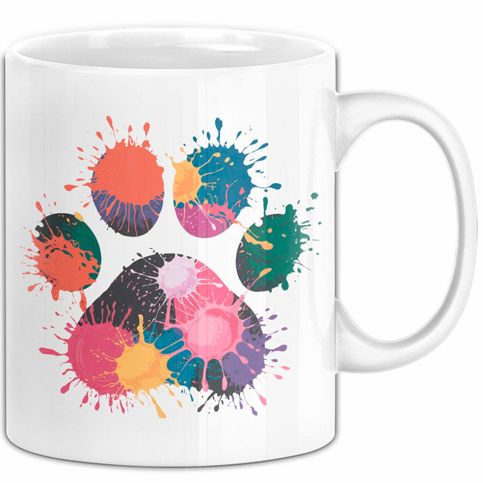 Hund Tierliebhaber Tasse Geschenk Lustige Geschenkidee Spruch Weiß Trendation