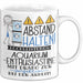 Aquarium-Enthusiastin Tasse Geschenk Lustig Abstand Halten Hochleistungs-Aquarium-Enthusiastin Mit Drang Zur Perfektion Bei Der Arbeit Weiß Trendation
