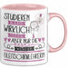 Gleitschirmlehrerin Tasse Lustiges Geschenk Studieren Kann Wirklich Jeder Nur Die Besten Werden Gleitschirmlehrerin Rosa Trendation