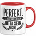 Jutta Tasse Geschenk Perfekt Sein Kann Jeder Geschenkidee Geburtstag Rot Trendation