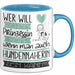 Hundennäherin Tasse Geschenk Spruch Wer Will Schon Prinzessin Sein Wenn Man Auch Hundennäherin Sein Kann Blau Trendation