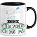 Geschenk für Kiteboarderin Tasse Lustige Geschenkidee Geburtstag Ich Bin Kiteboarderin Ich Darf Das Trendation