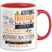 Wildtierbeobachterin Tasse Geschenk Lustiger Spruch Bitte Erheben Sie Sich Seine Majestät Die Wildtierbeobachterin Betritt Den Raum Rot Trendation
