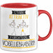 Vogelliebhaberin Tasse Geschenk Becher Stark Attraktiv Furchtlos Vogelliebhaberin Lustige Geschenkidee Rot Trendation