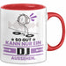 DJ Geschenk Tasse So Gut Kann Nur Ein DJ Aussehen Geschenkidee Kaffee-Becher Rot Trendation