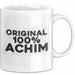 Achim Tasse Original 100% Achim Geschenk Weiß Trendation